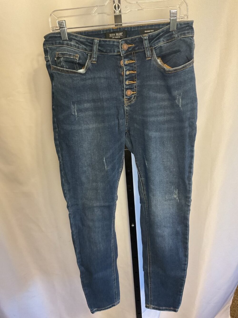 Judy Blue Skinny Fit Button Fly Stretch Jeans 9/29 - Picture 2 of 6